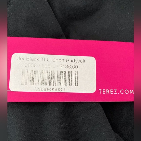 TEREZ TLC Performance Bodysuit - Large - NWT ($136 Retail) workout romper - Picture 5 of 10